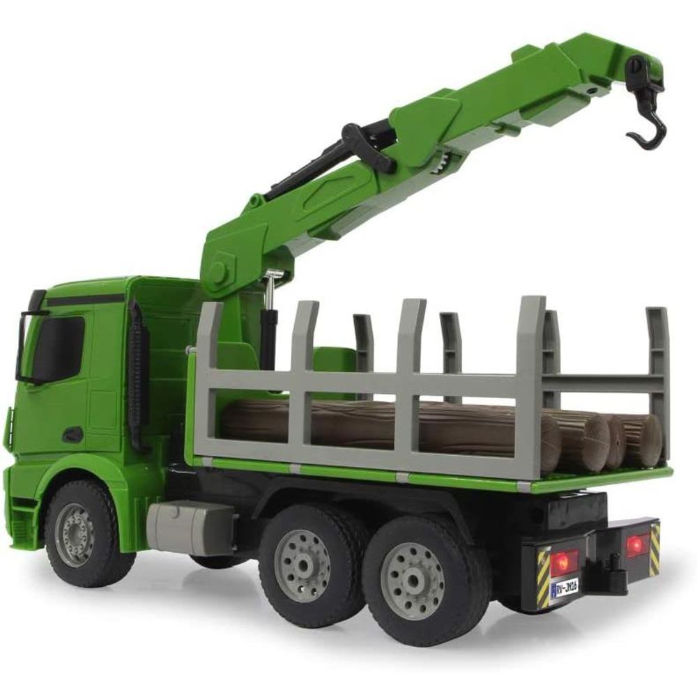 Jamara Holztransporter Mercedes-Benz Arocs, 1:20, 2,4GHz, ferngesteuerter LKW