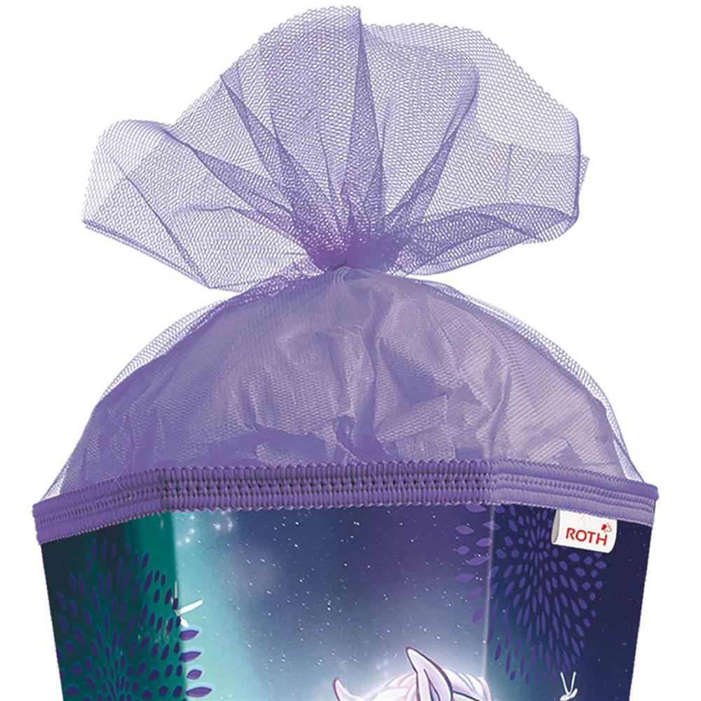 Roth Extra große XXL Schultüte Königin im Eis, 100cm, eckig, Rot(h)-Spitze, Tüllverschluss