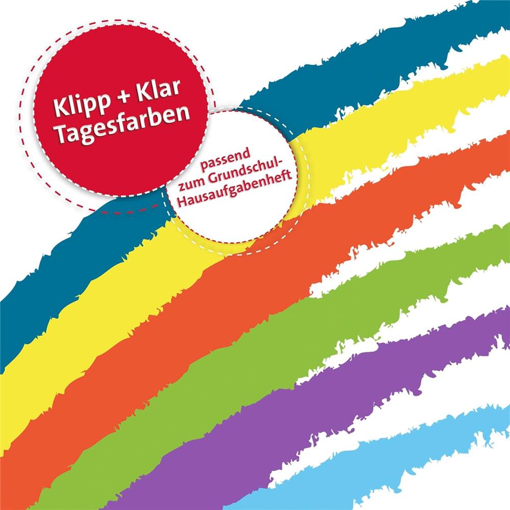 Roth Klipp&Klar Stundenplan Steck Fix, Einhornportrait, A3, Kinder-Wochenplan