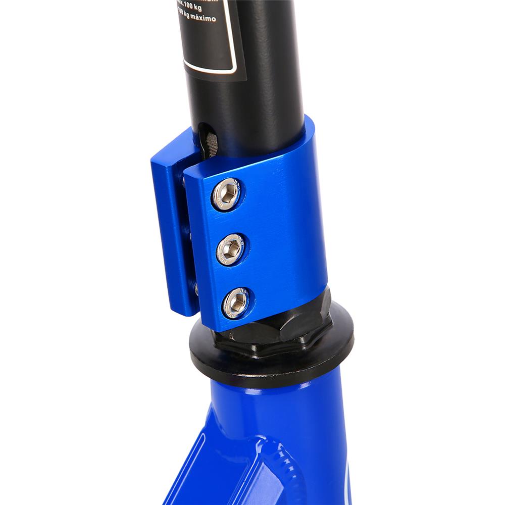 NILS EXTREME HS021 SPACE Stunt Scooter Blau, Freestyle Roller, ABEC-9, bis 100 kg