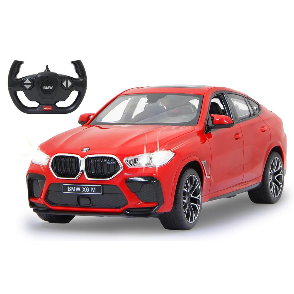 Jamara BMW X6 M 1:14 rot 2,4GHz Ferngesteuertes Auto mit LED Fahrlicht