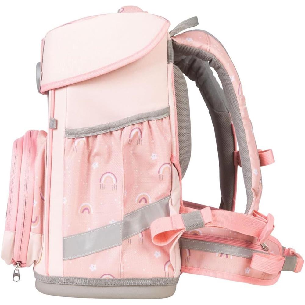 School-Mood Schulranzenset Champion Pro, Rainbow, 7-teilig