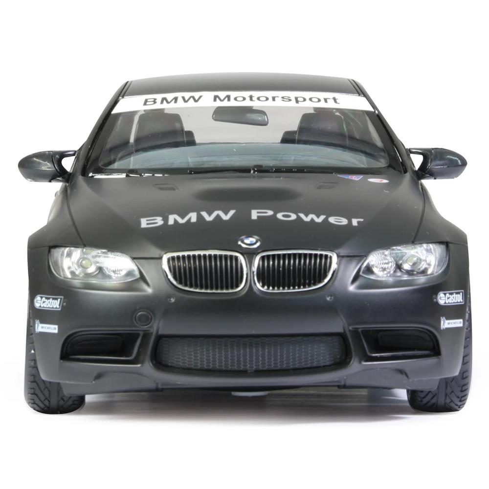 Jamara BMW M3 Sport 1:14 schwarz 2,4GHz Ferngesteuertes Auto mit LED Fahrlicht