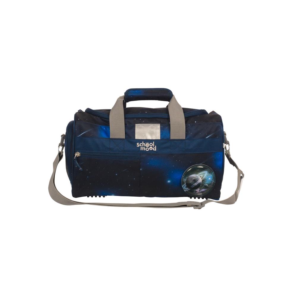 School-Mood Sporttasche Moritz (Weltall, blau)