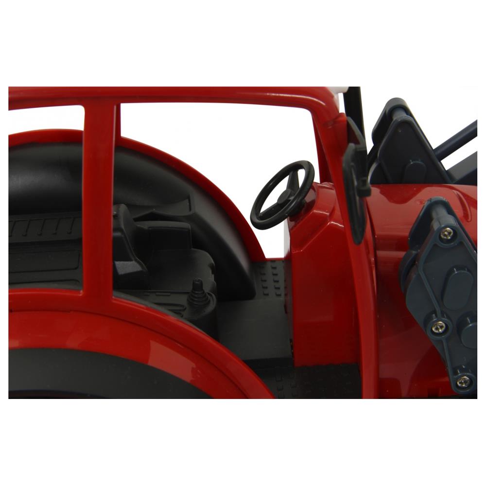 Jamara RC Traktor Lindner Geotrac mit Frontlader, 1:16, 2,4GHz, ferngesteuertes Baufahrzeug