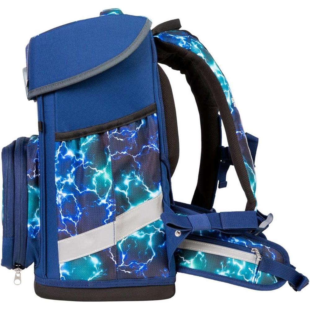 School-Mood Schulranzenset Champion Pro, Felix (Wolf), 7-teilig