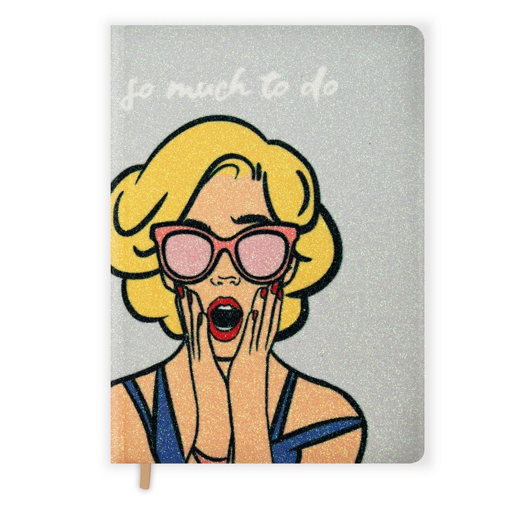 Roth WOW!Timer Marilyn, A5, 2 Seiten 1 Woche, immerwährend, Hausaufgabenheft