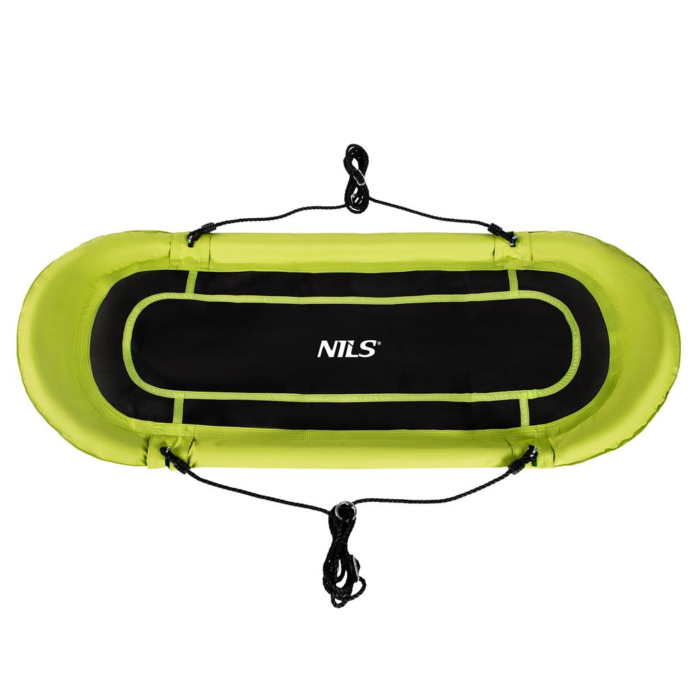 NILS Nestschaukel 167x71 cm, Limette, Gartenschaukel Garten Outdoor Familie