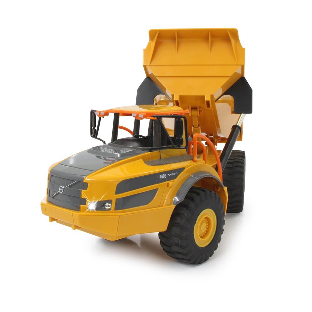 Jamara RC Muldenkipper Volvo A40G 1:20 2,4 GHz Funkferngesteuertes Baufahrzeug Baustellenauto