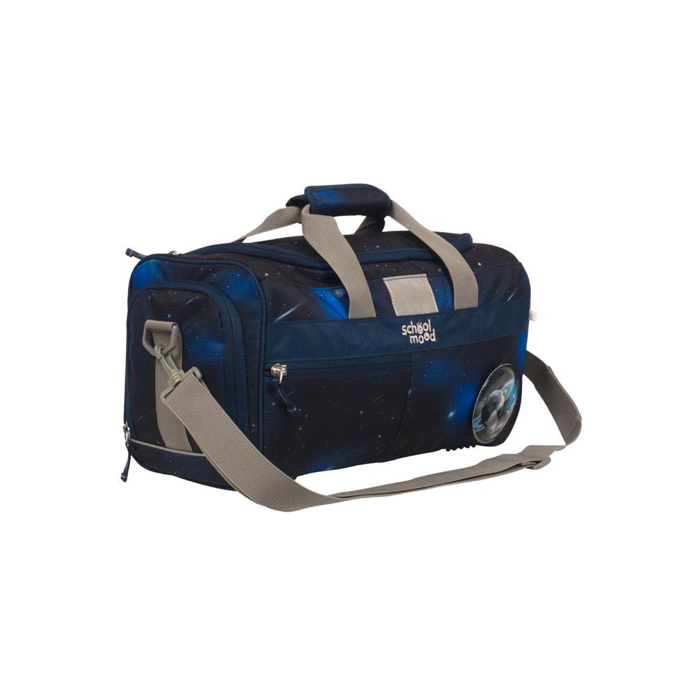 School-Mood Sporttasche Moritz (Weltall, blau)