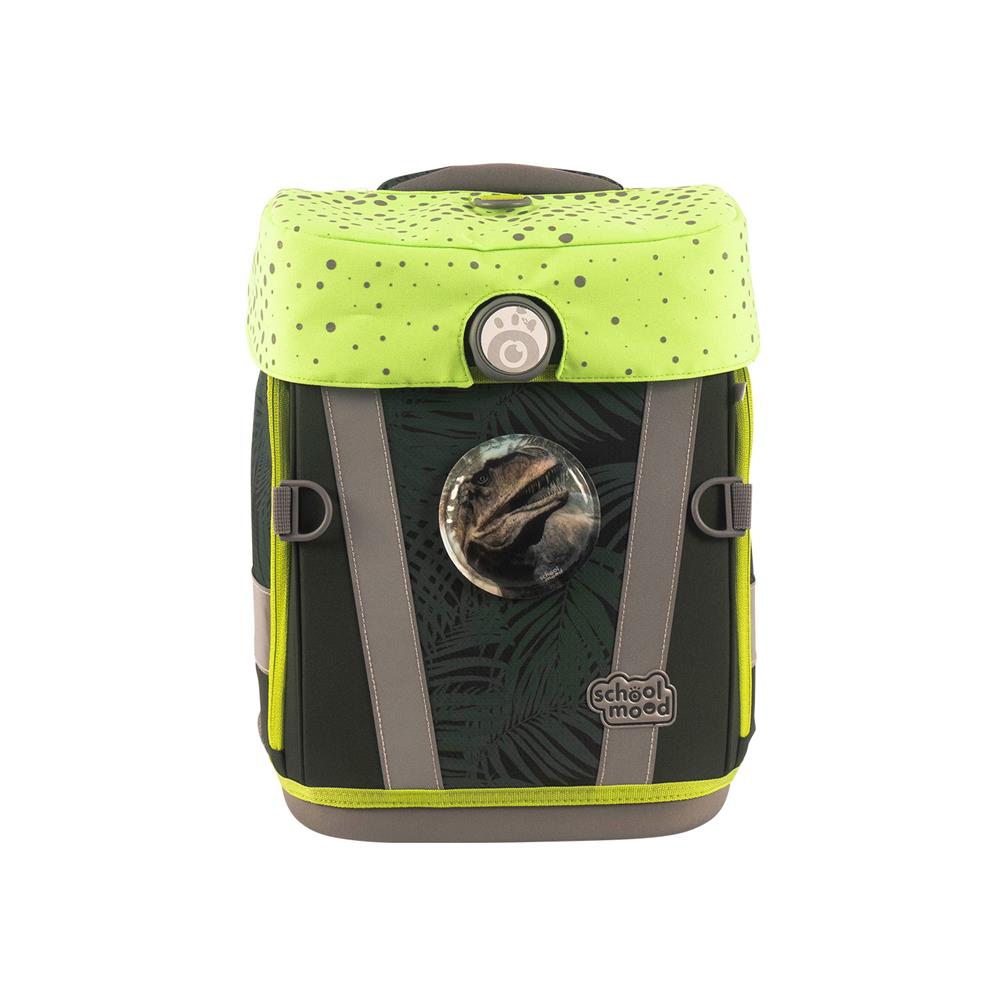 School-Mood NeonCap (grün) Leuchtkappe für Schulranzen Hero Air+