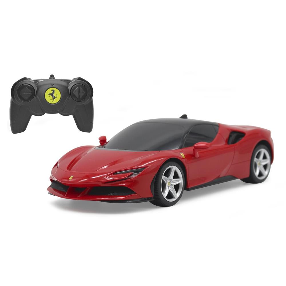 Jamara Ferrari SF90 Stradale 1:24 rot 2,4GHz Ferngesteuertes Auto
