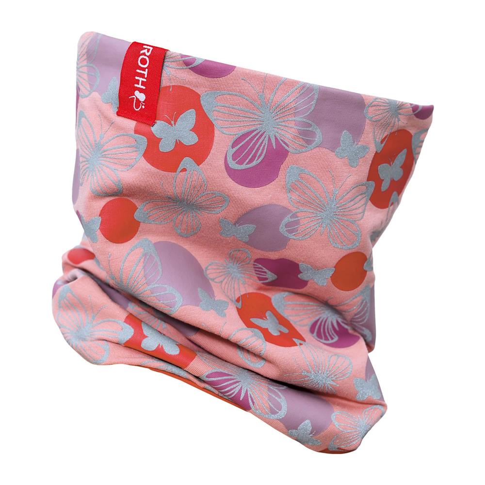 Roth ReflActions Jersey-Loop Schmetterling, Schlauchschal mit reflektierenden Details