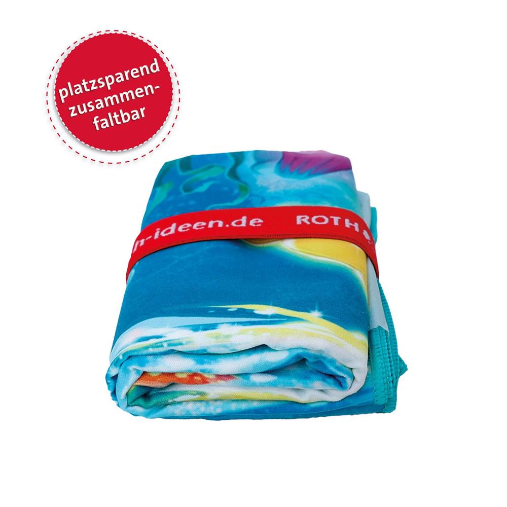 Roth Kinder-Badetuch, Magische Meerjungfrau, 60 cm x 120 cm, schnell trocknend
