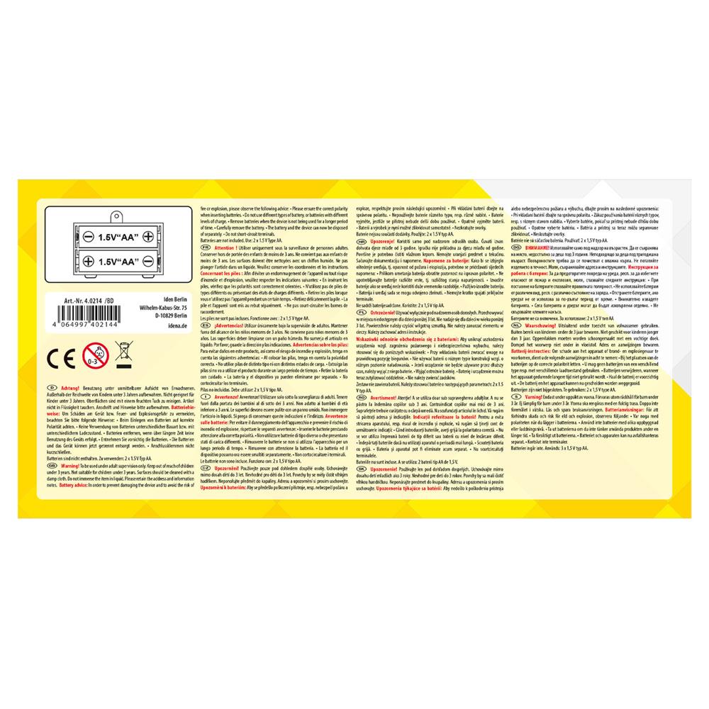 Idena Registrierkasse mit Licht- und Soundeffekten - Zubehör für Kaufladen