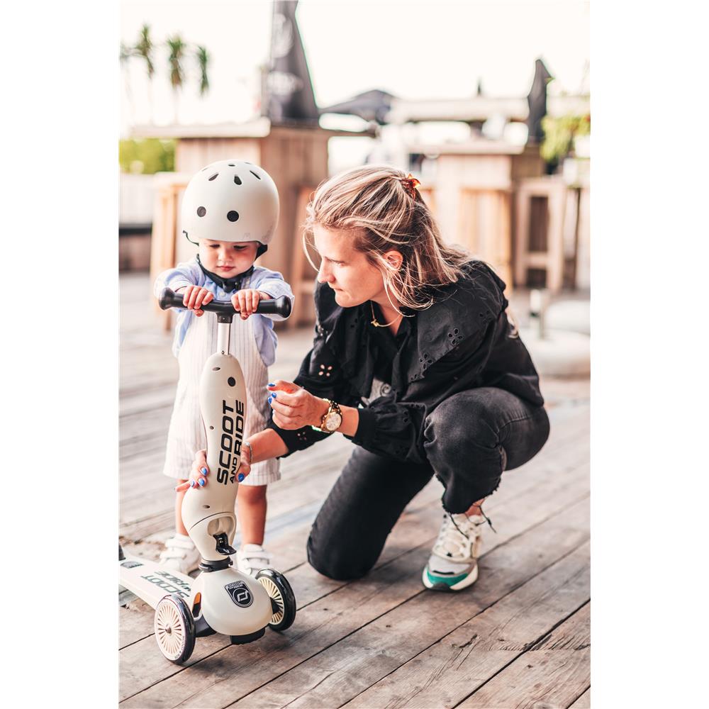 Scoot & Ride Highwaykick 1, ash - 2in1 Kinderroller, ab 1 Jahr