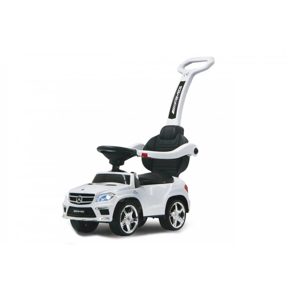 Jamara Rutscher Mercedes-AMG GL 63 weiß 2in1 - Rutschfahrzeug, mit Schiebestange
