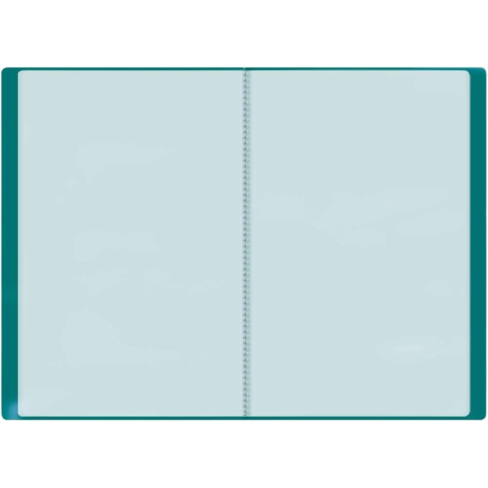 Roth Zeugnismappe Basic Türkis, mit 20 A4 Klarsichthüllen