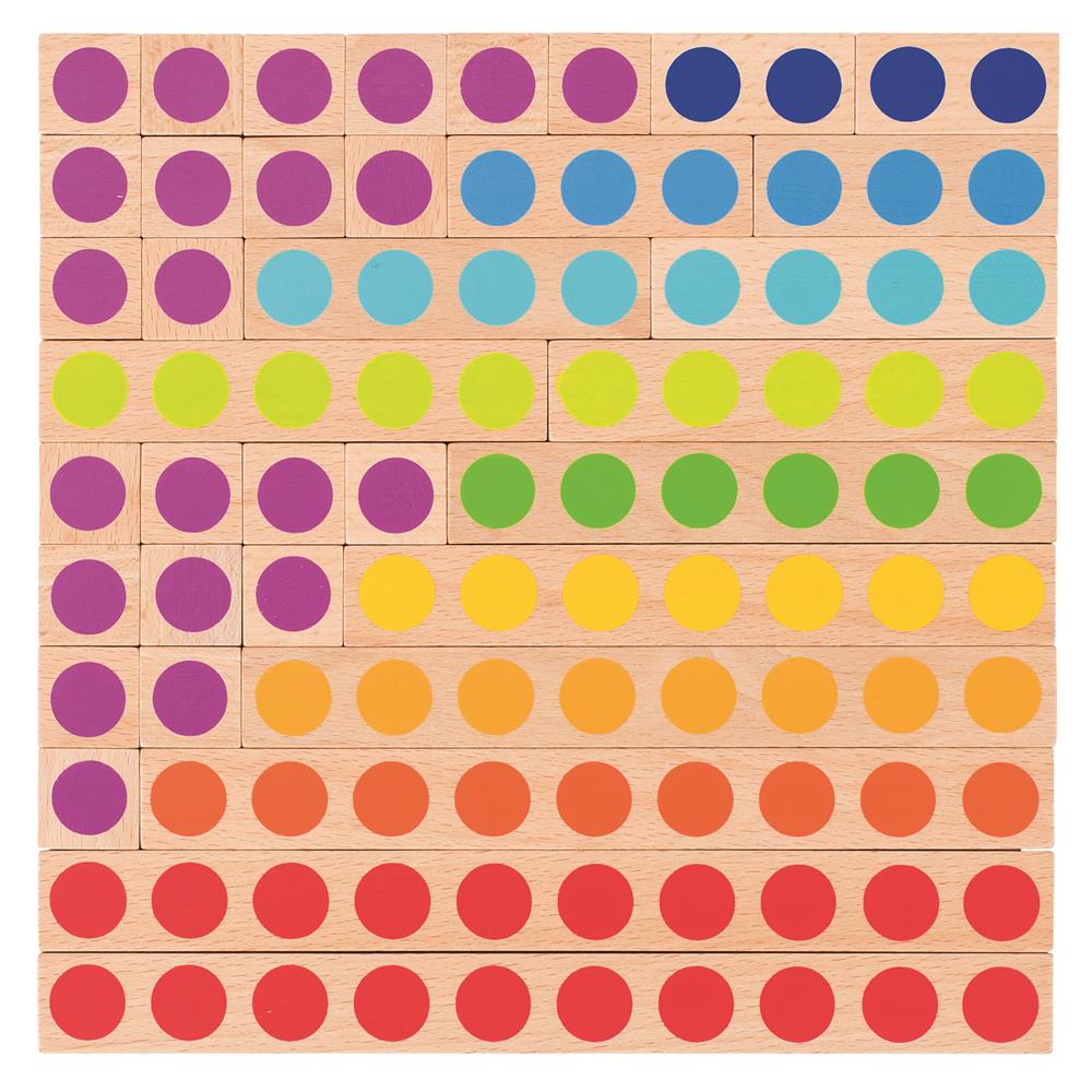 Goki Rechenstäbe - Lernspielzeug (Rechnen, Zahlen)