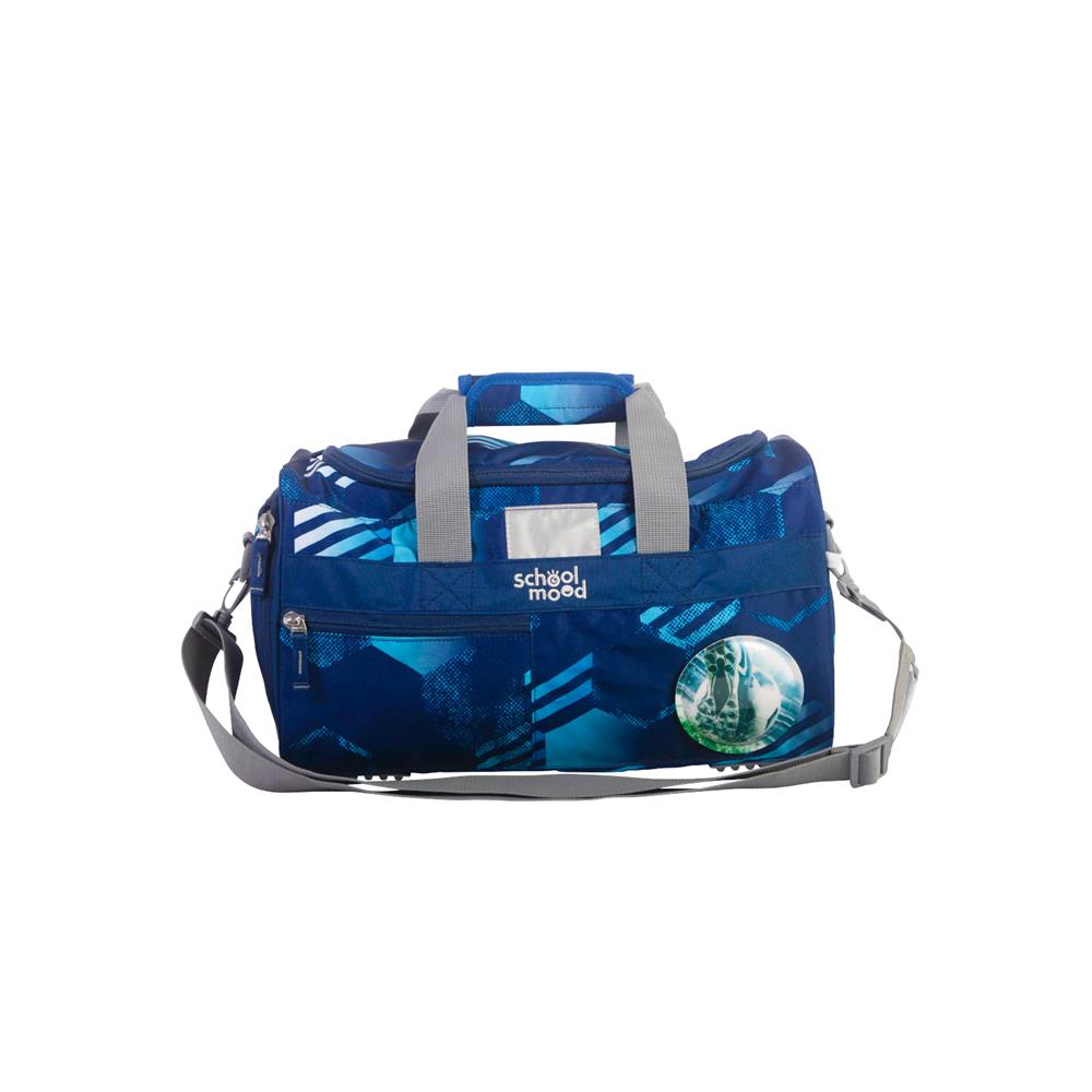 School-Mood Sporttasche Jonas (Fußball) Schwimmtasche 18L mit Nassfach