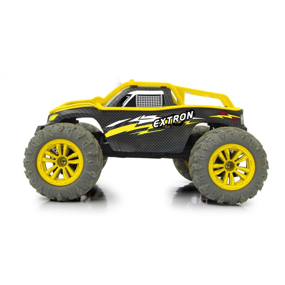 Jamara RC Offroad Truggy Extron 1:14 Gelb 2,4GHz funkferngesteuertes Fahrzeug mit Allrad