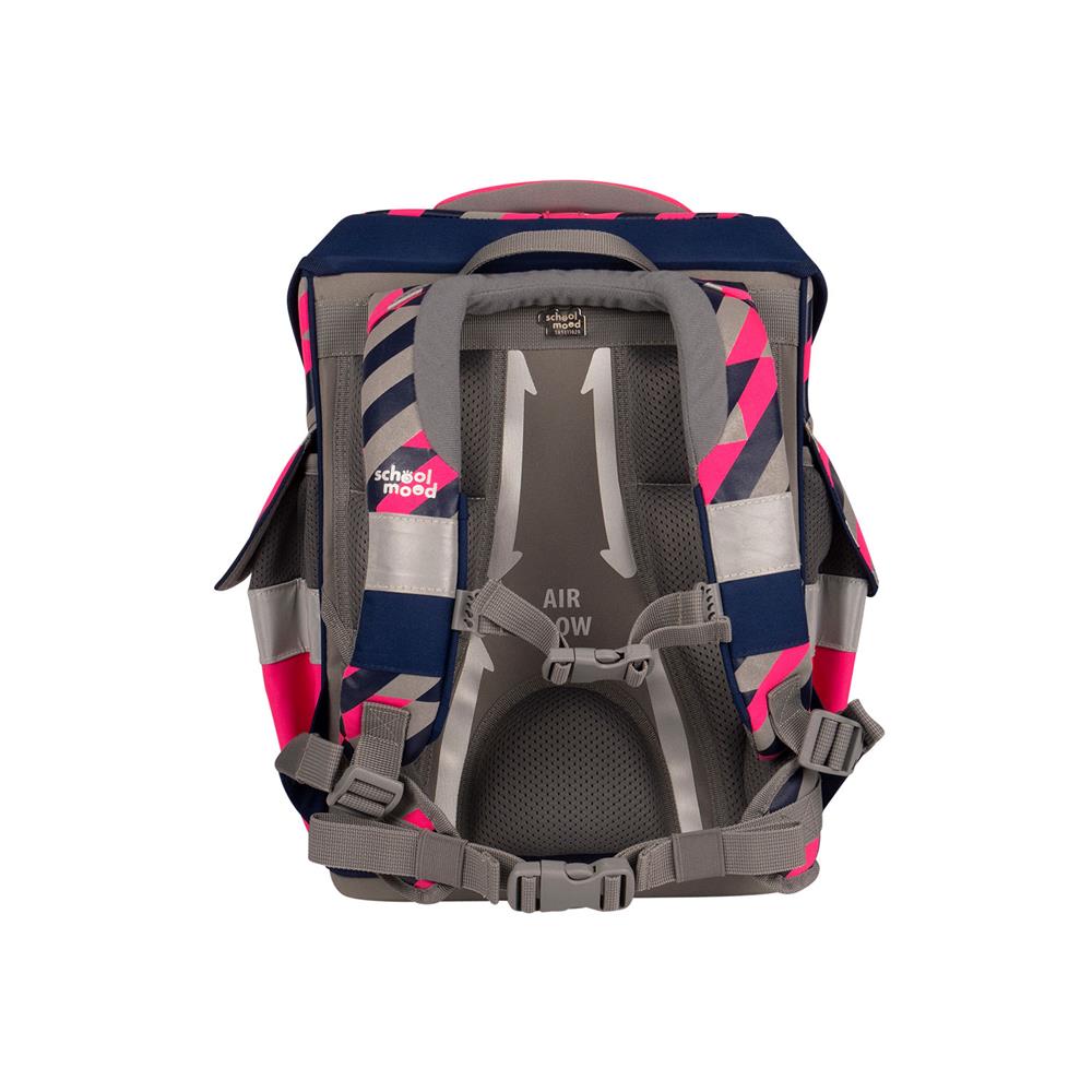 School-Mood Timeless Air+ Schulranzen-Set Yuna (neon pink)