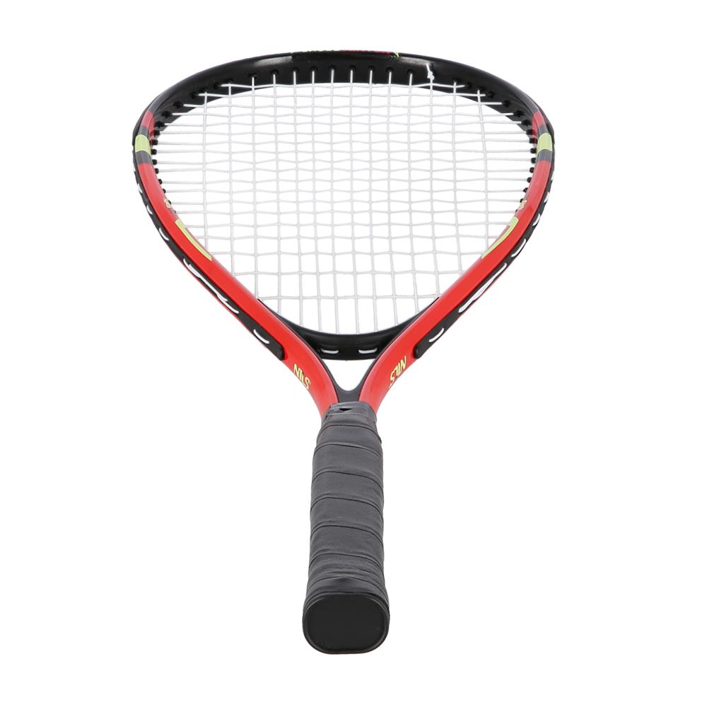 NILS Crossminton-Set, Rot, 2x Schläger, 3x Federbälle (Speeders), 1x Schutzhülle