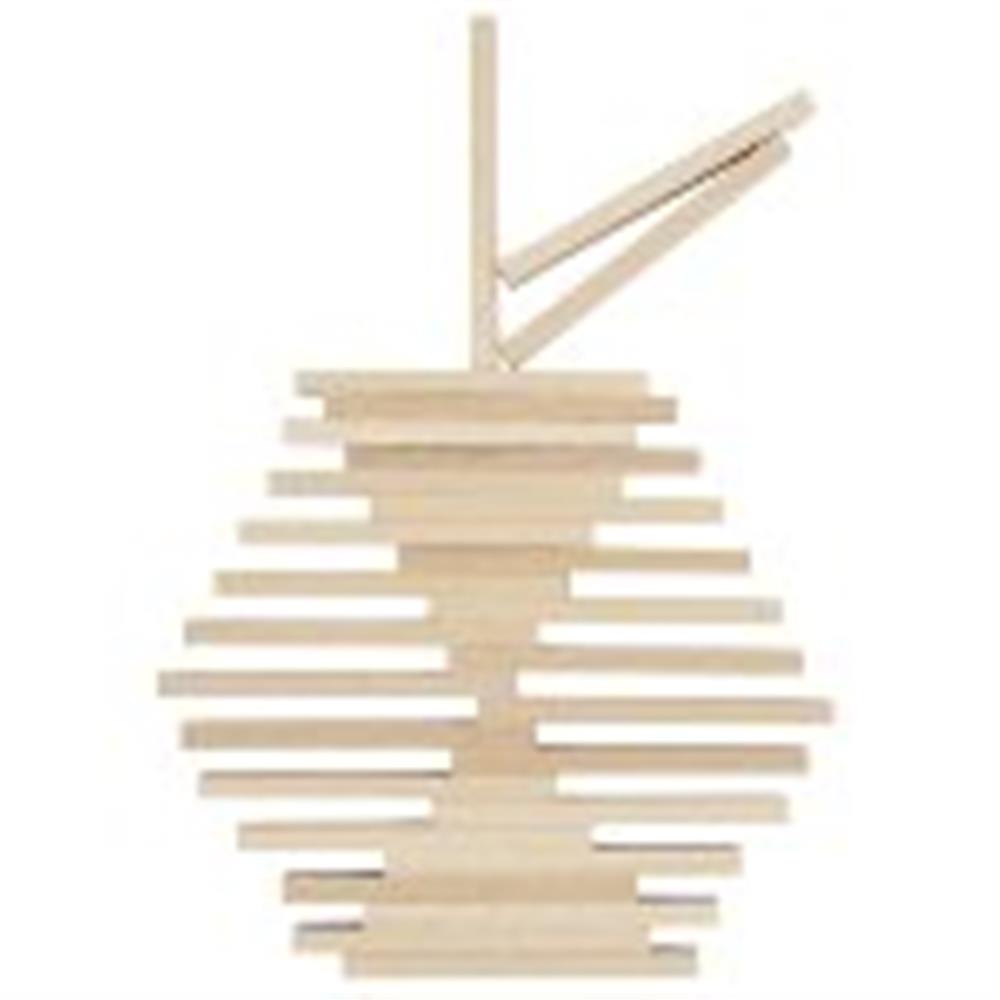 goki Nature Holzbausteine - 200 Teile, naturbelassen