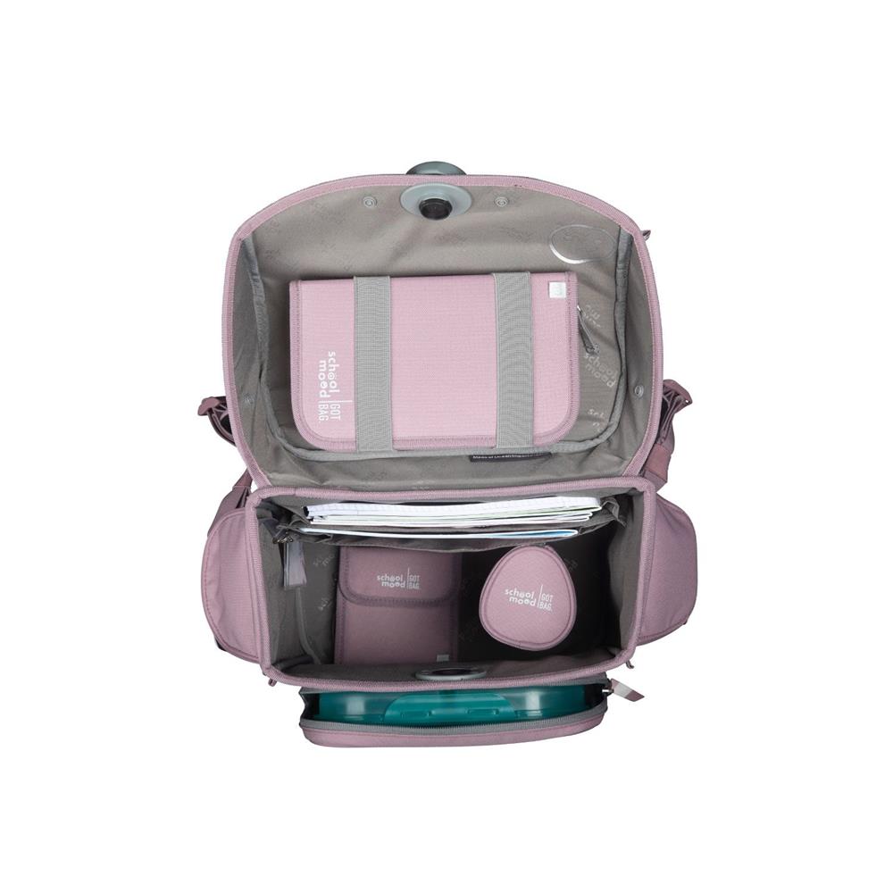 School-Mood Schulranzenset Timeless Calamary (Ocean Collection, pink)