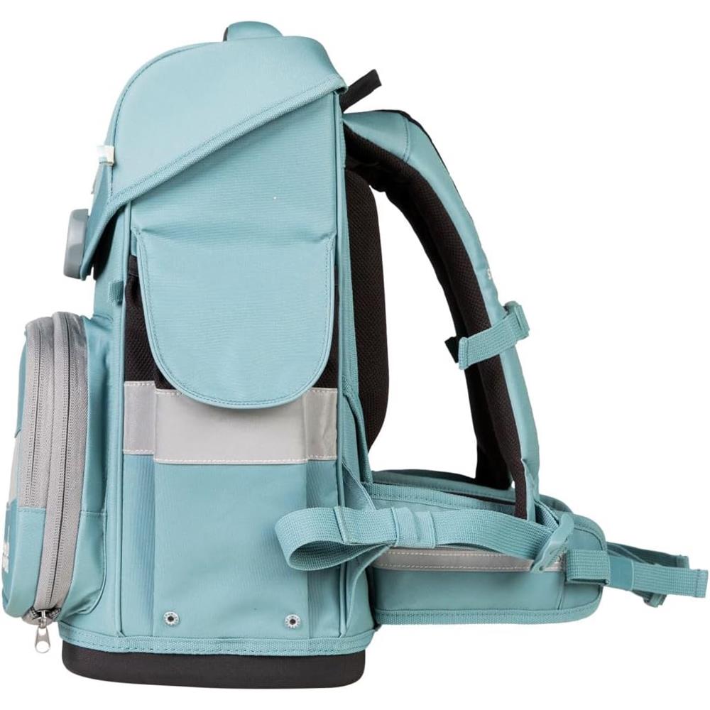 School-Mood Schulranzenset Timeless Pro Dolphin (Ocean Collection), 6-teilig