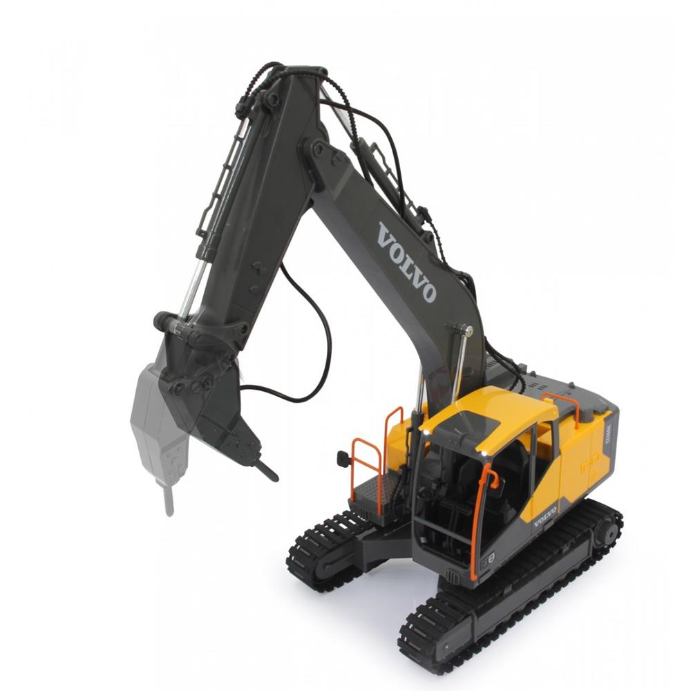 Jamara RC Bagger Volvo EC160E, 1:16, 2,4GHz, funkferngesteuert, mit Licht und Sound