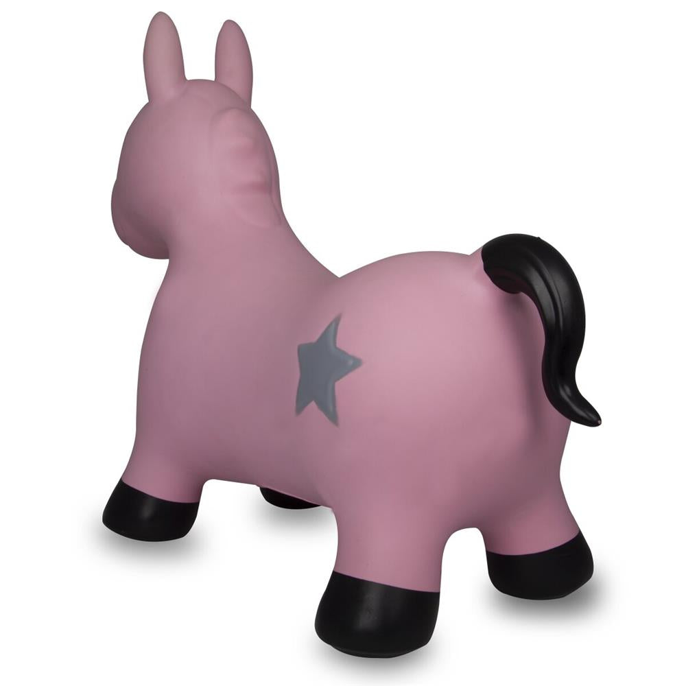Jamara Hüpftier Einhorn, pink, Hüpfspielzeug mit Luftpumpe