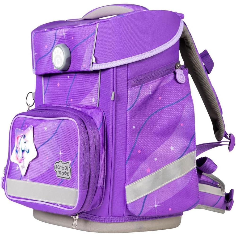 School-Mood Schulranzenset Champion Maxx Pro Marie (Pegasus), 7-teilig