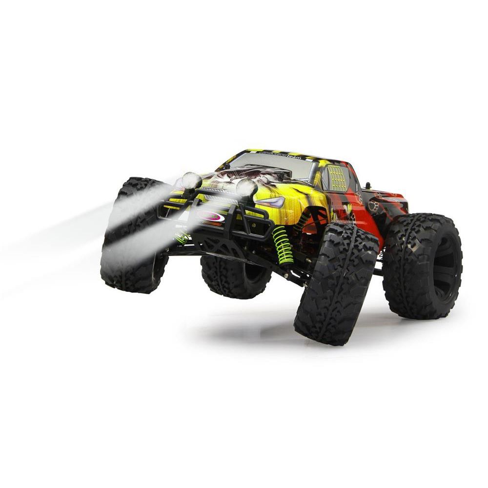 Jamara RC Tiger Monstertruck 1:10 4WD NiMh 2.4GHz ferngesteuertes Auto mit LED