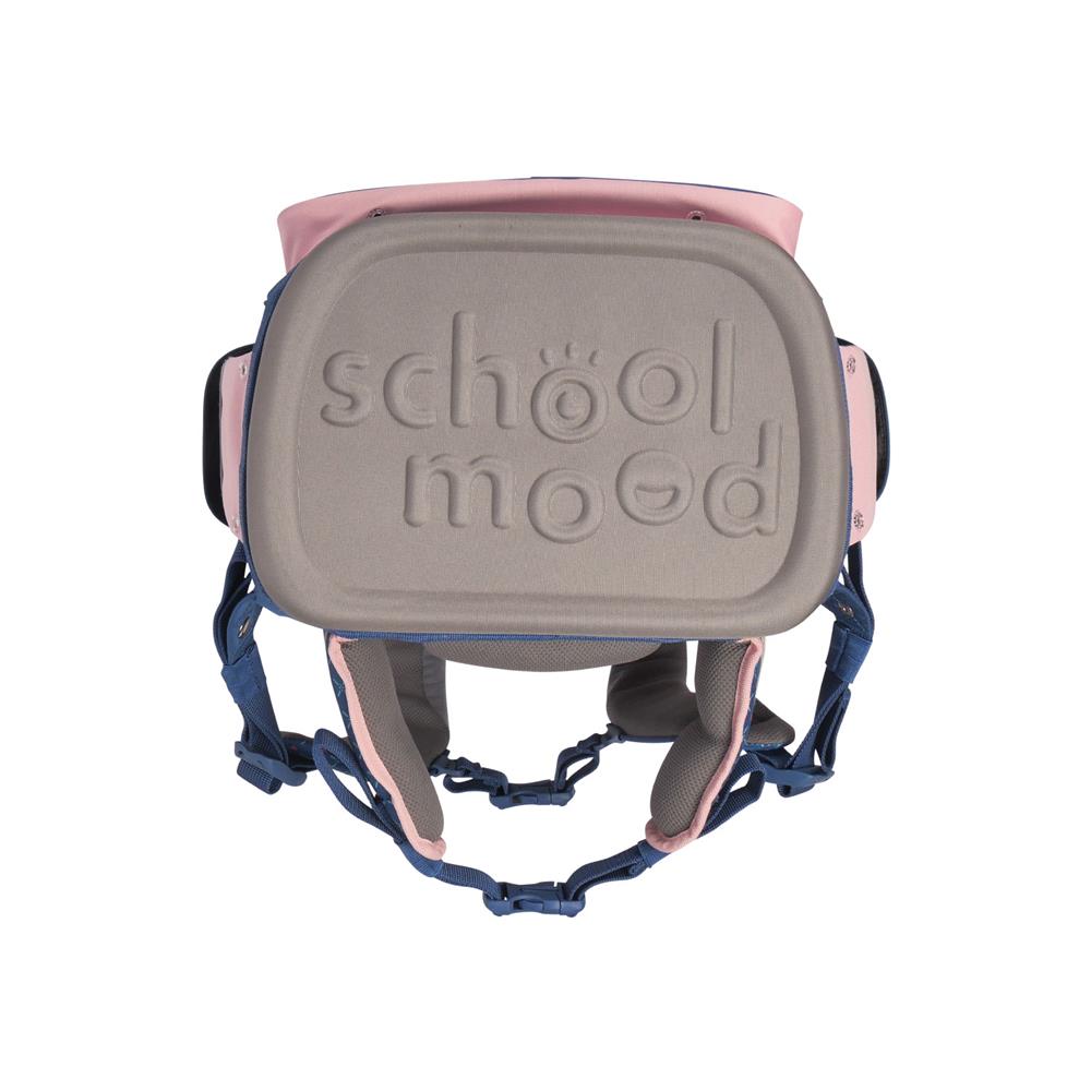 School-Mood Schulranzenset Timeless Air+ Mila (Pferd, blau)