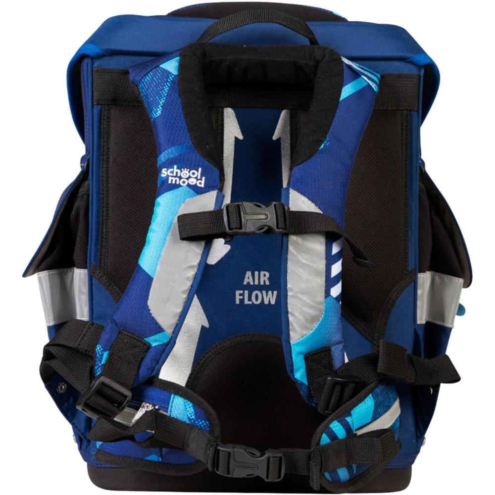 School-Mood Schulranzenset Timeless Pro Jonas (Fußball), 7-teilig