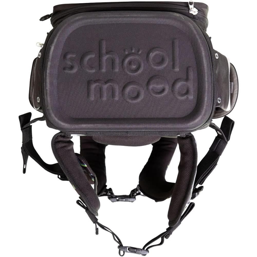 School-Mood Schulranzenset Timeless Pro Finn (Panther), 7-teilig