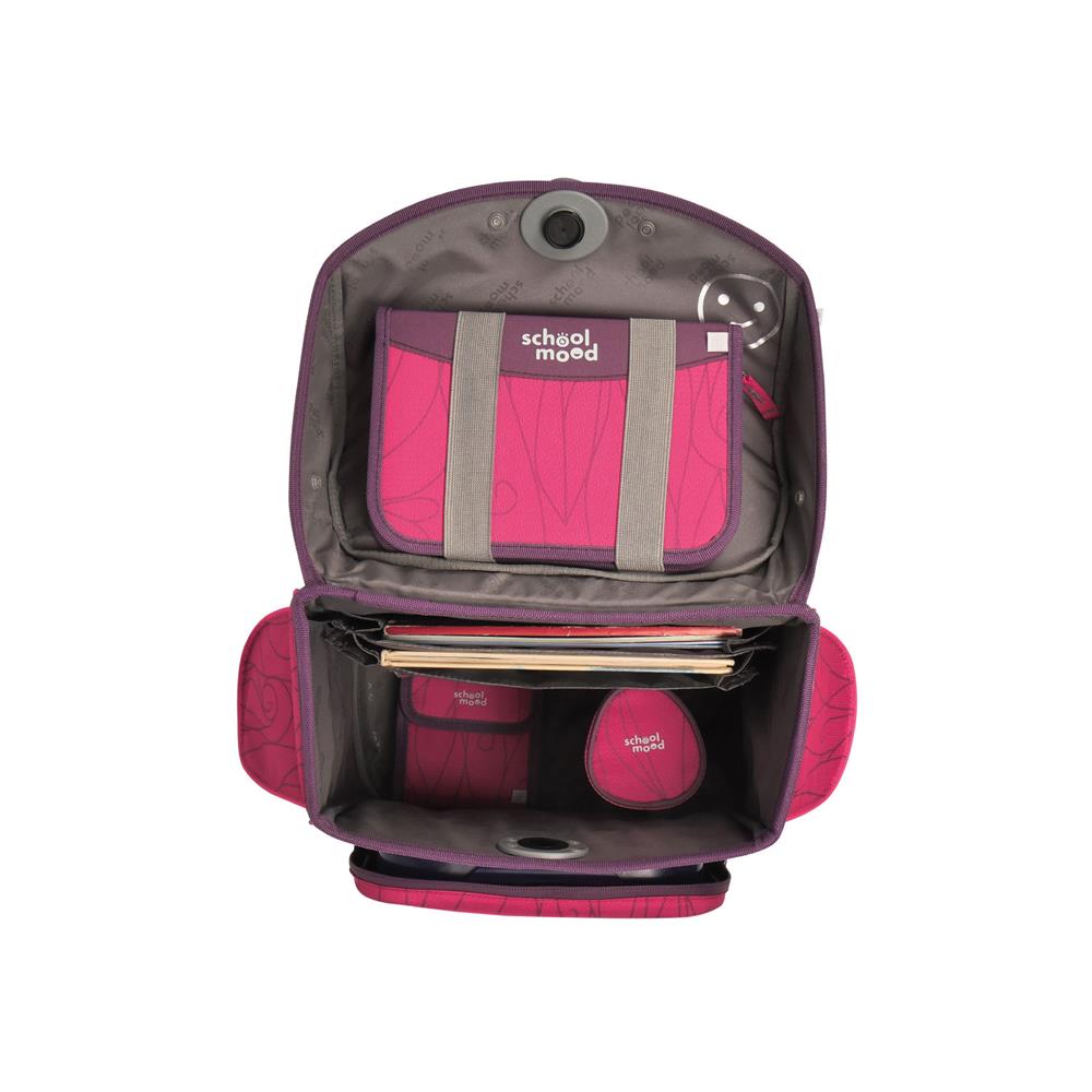 School-Mood Schulranzenset Timeless Air+ Luisa (Einhorn, pink)