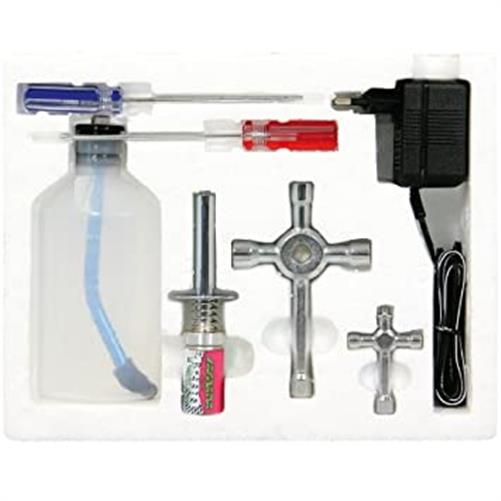 Jamara Nitro Starter Set UniPro Einsteigerset Werkzeug-Set für Modellbau