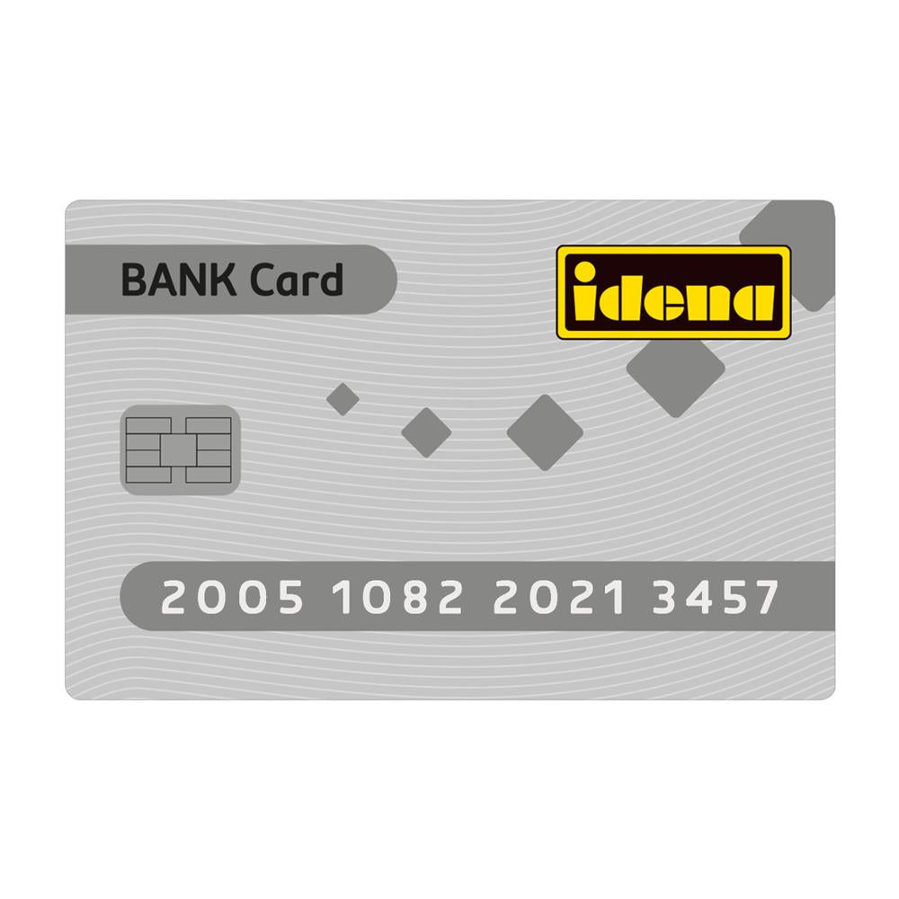 Idena digitale Spardose Geldautomat mit Sound in Rot Münzzähler