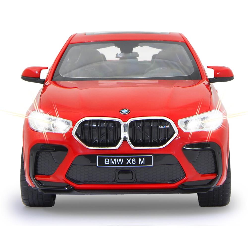 Jamara BMW X6 M 1:14 rot 2,4GHz Ferngesteuertes Auto mit LED Fahrlicht
