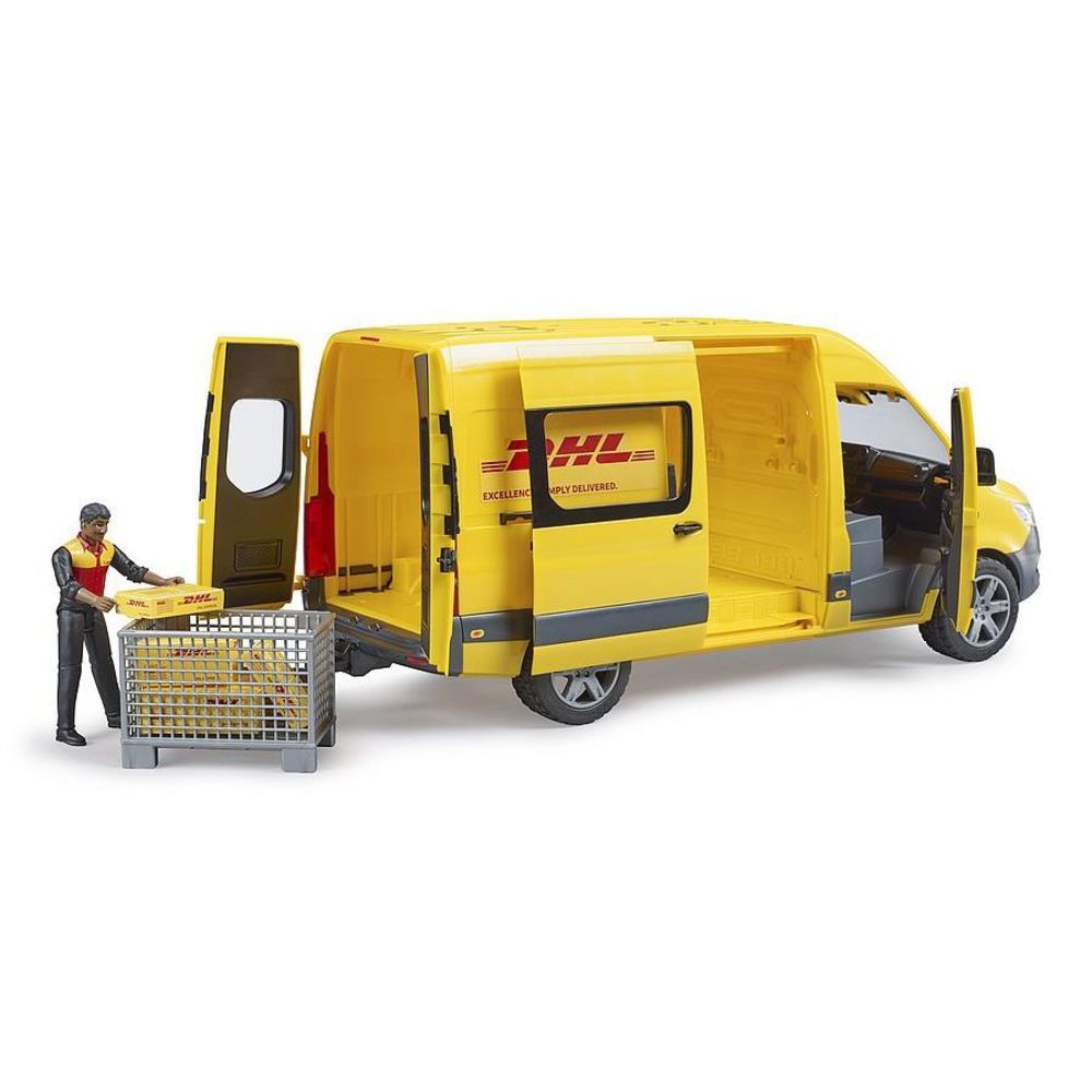 Bruder 02671 - MB Sprinter DHL mit Fahrer
