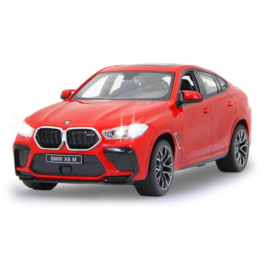 Jamara BMW X6 M 1:14 rot 2,4GHz Ferngesteuertes Auto mit LED Fahrlicht