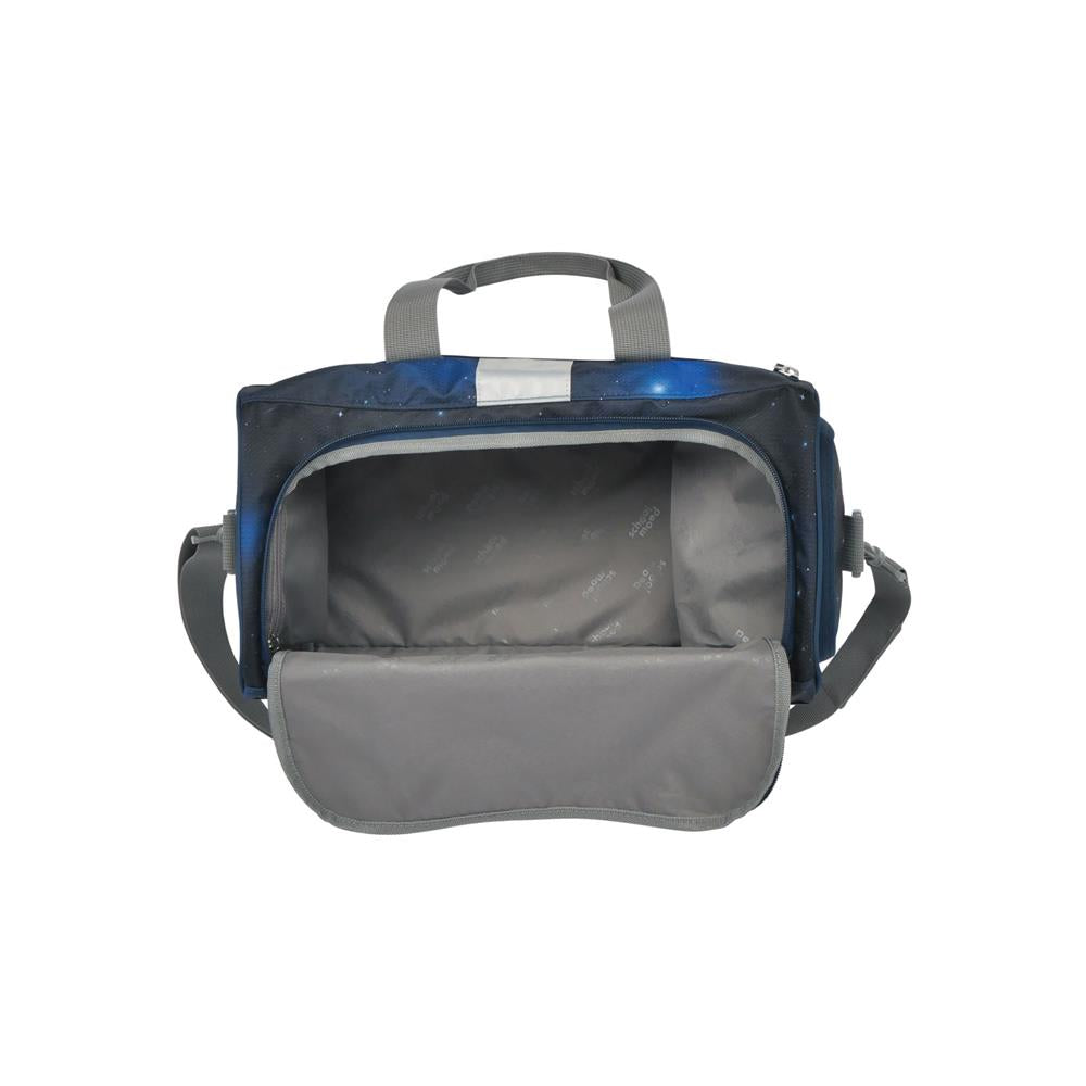 School-Mood Sporttasche Moritz (Weltall, blau)