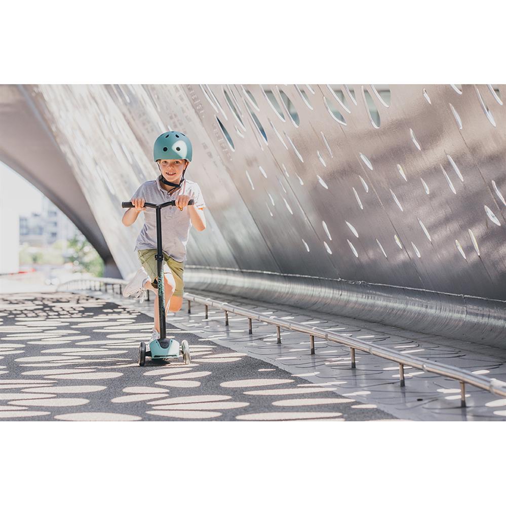 Scoot & Ride Highwaykick 5 LED Scooter, forest - Kinderroller, ab 5 Jahren