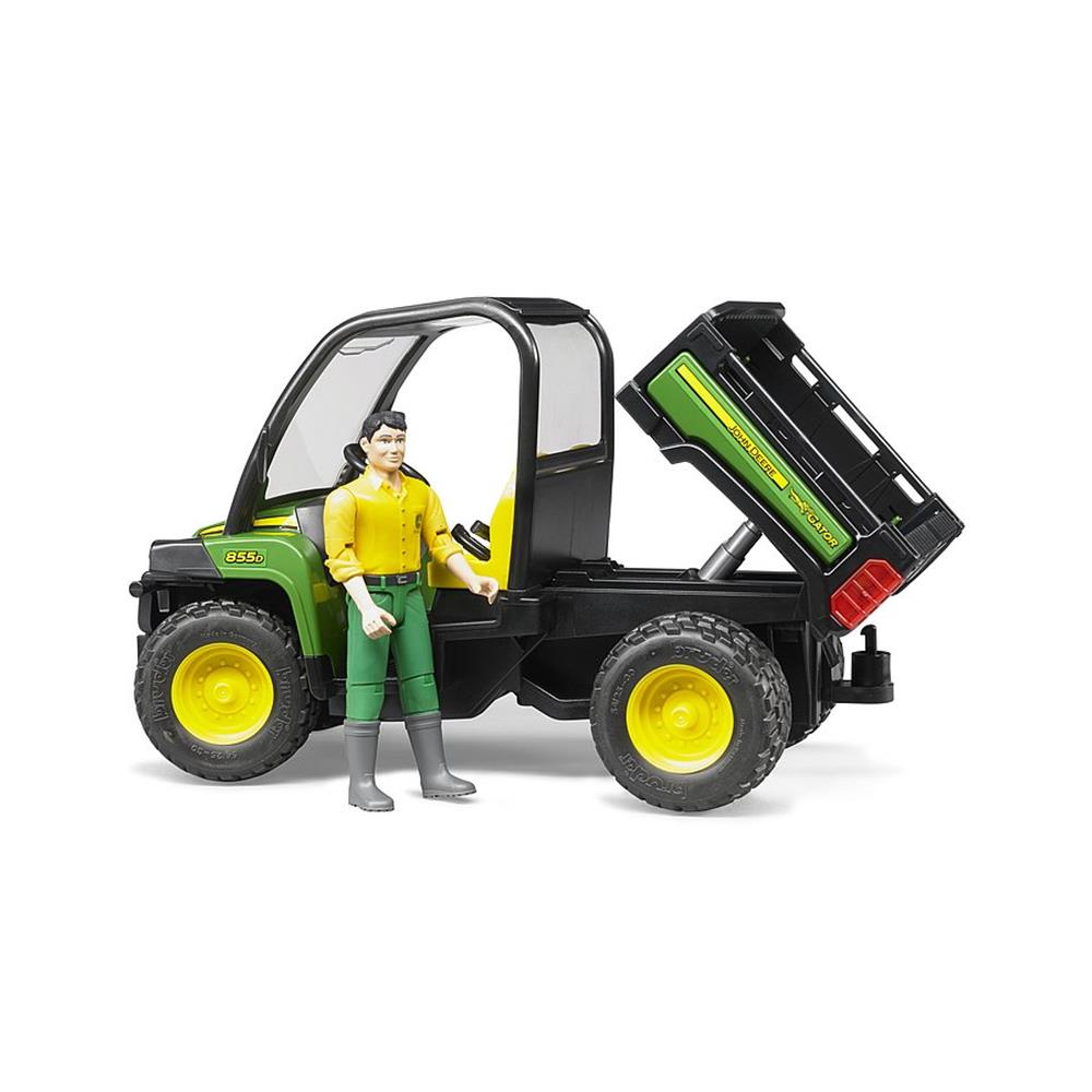 Bruder 02490 - John Deere Gator XUV 855D mit Fahrer