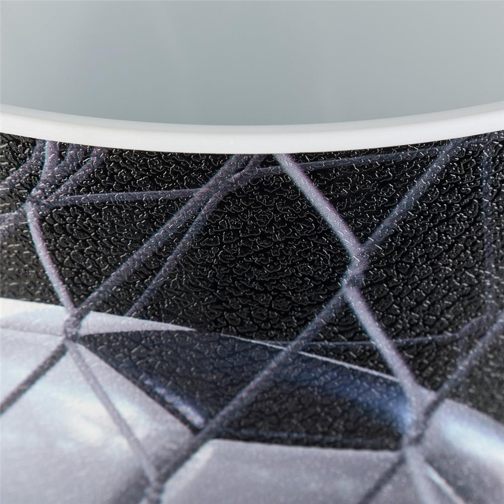 Idena Papierkorb, Fußball - 9 Liter Mülleimer/Apfalleimer aus Kunststoff