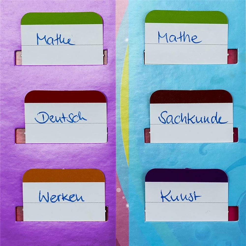 Roth Klipp&Klar Stundenplan Steck Fix, Einhornportrait, A3, Kinder-Wochenplan