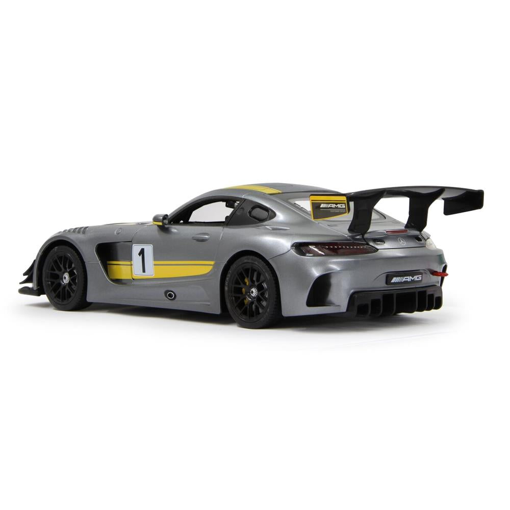 Jamara Mercedes-Benz AMG GT3 Performance 1:14 grau 2,4GHz Ferngesteuertes Auto mit LED Fahrlicht