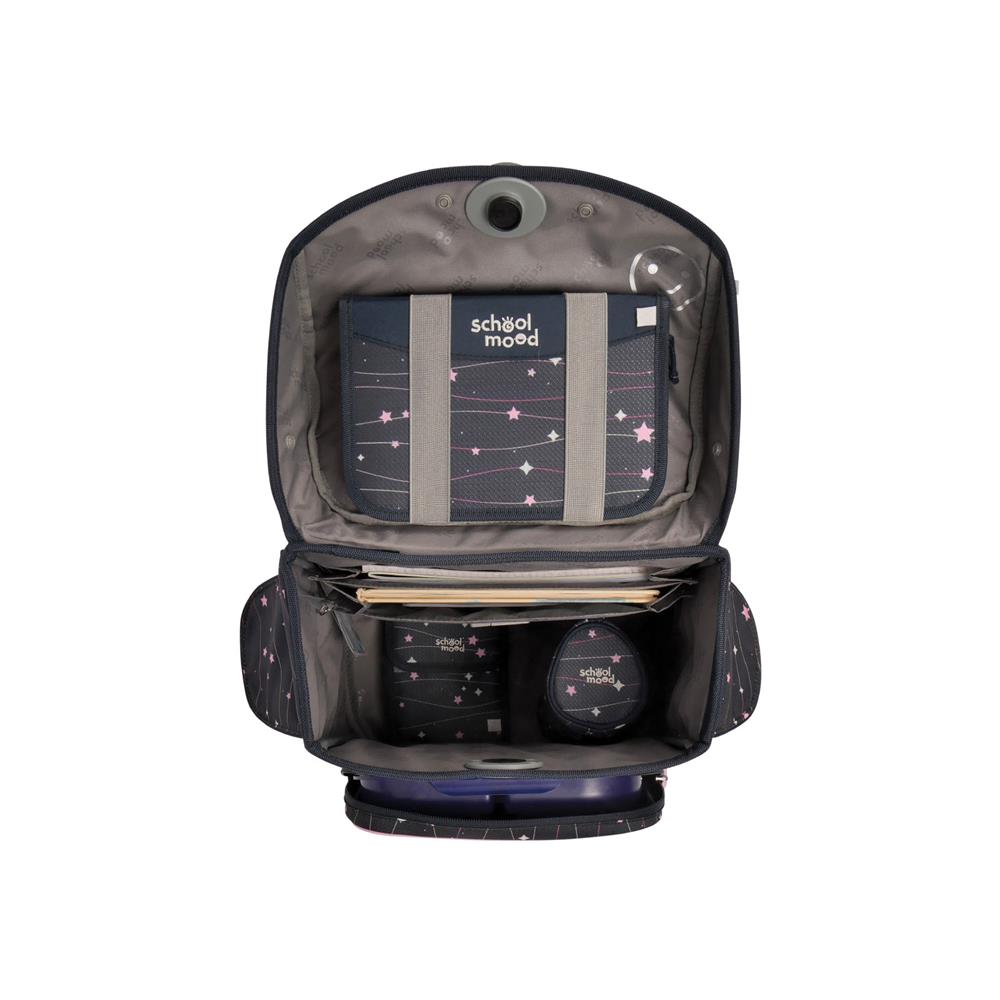 School-Mood Schulranzenset Timeless Air+ Ella (Pony, violett)
